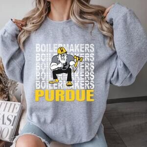 Purdue University Crewneck  Sweatshirt, Boilermakers Shirt